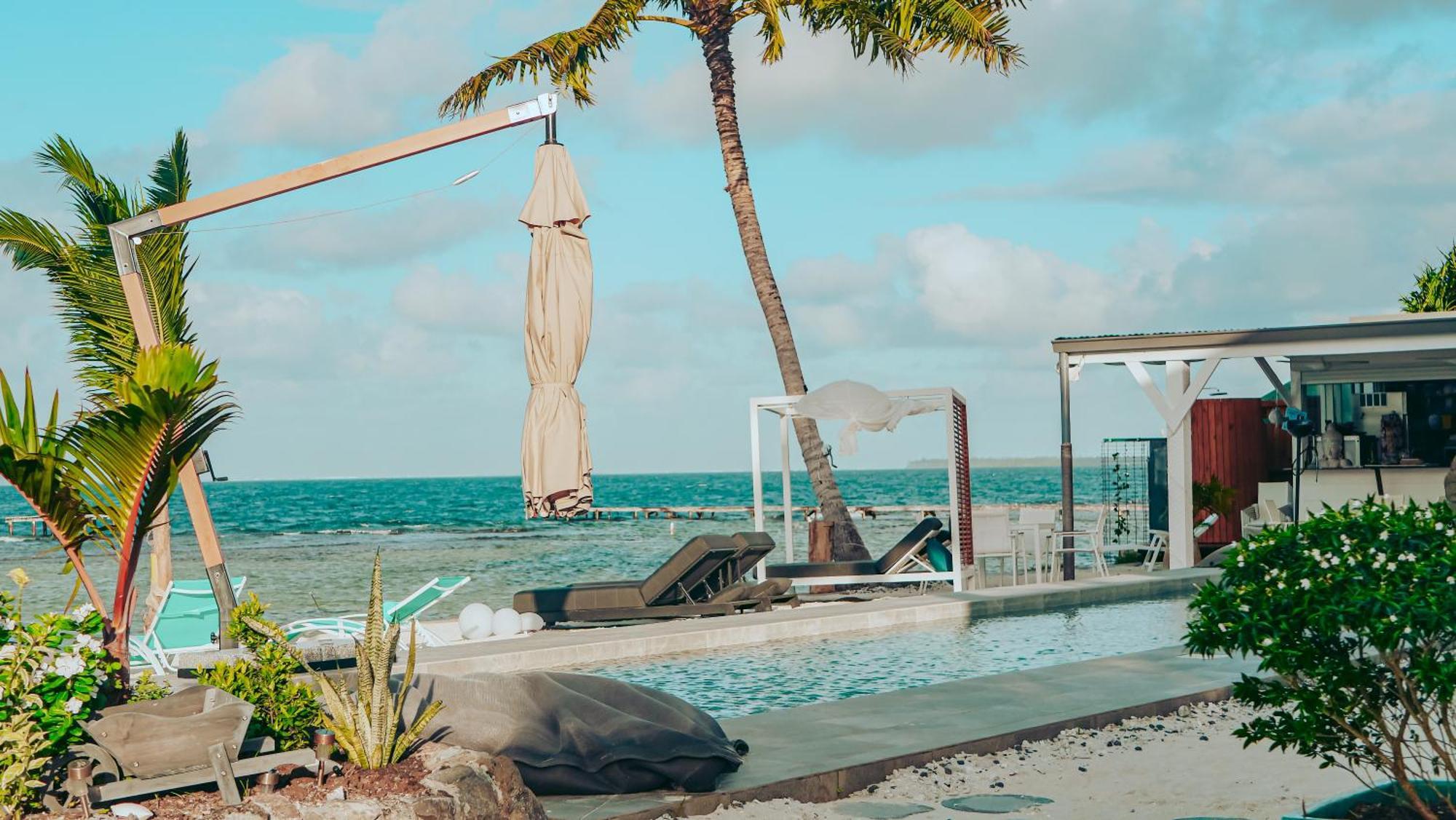 Pension Irivai Appartement Puatou 1 Chambre Bord De Mer Uturoa Exteriör bild