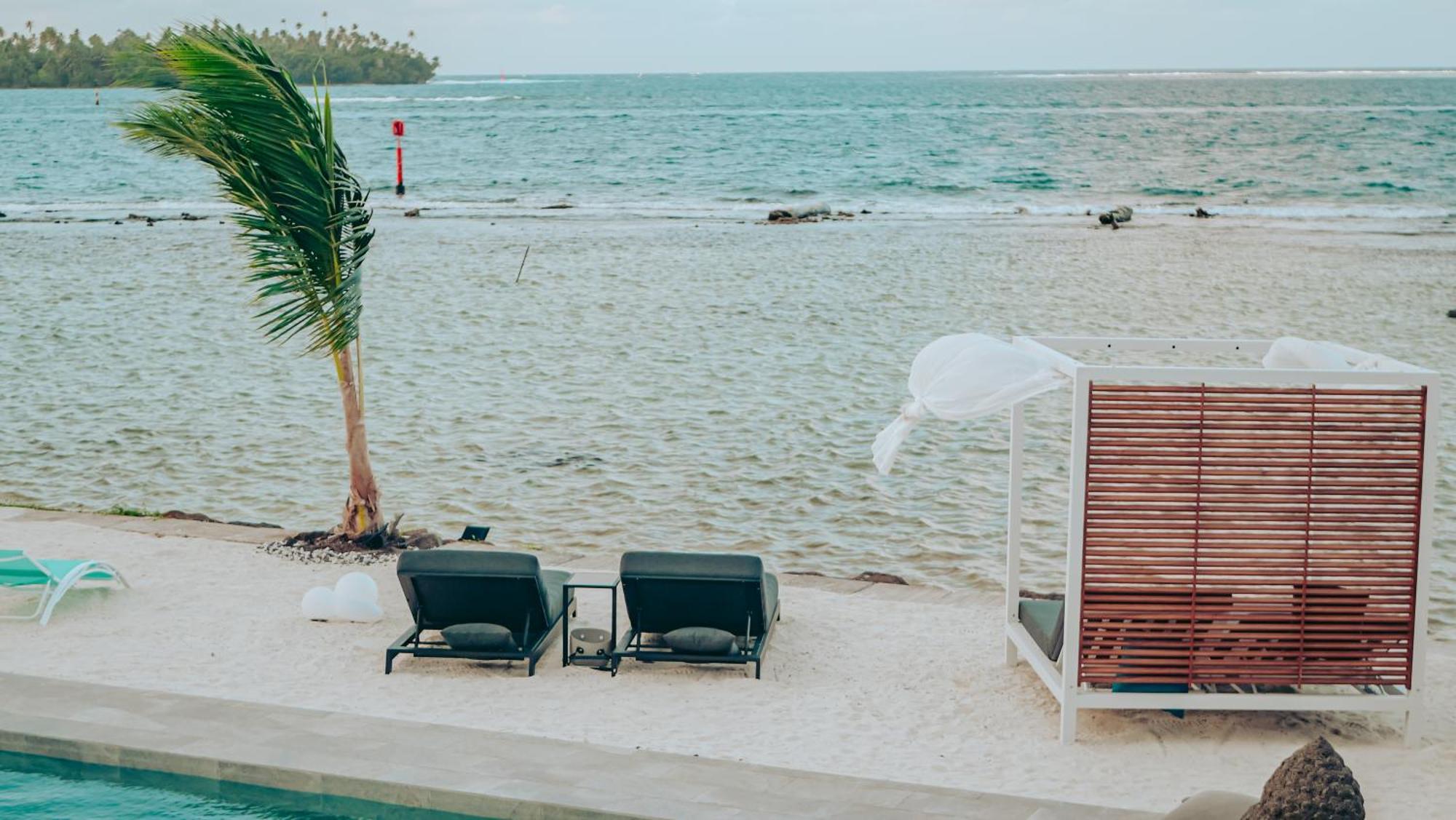 Pension Irivai Appartement Puatou 1 Chambre Bord De Mer Uturoa Exteriör bild