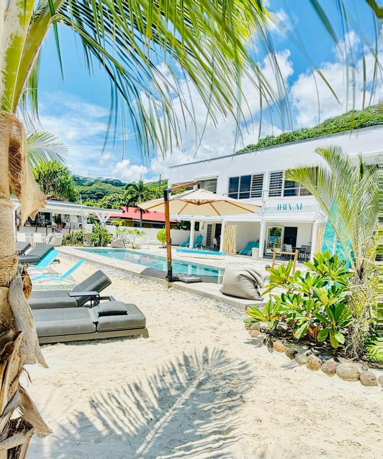 Pension Irivai Appartement Puatou 1 Chambre Bord De Mer Uturoa Exteriör bild