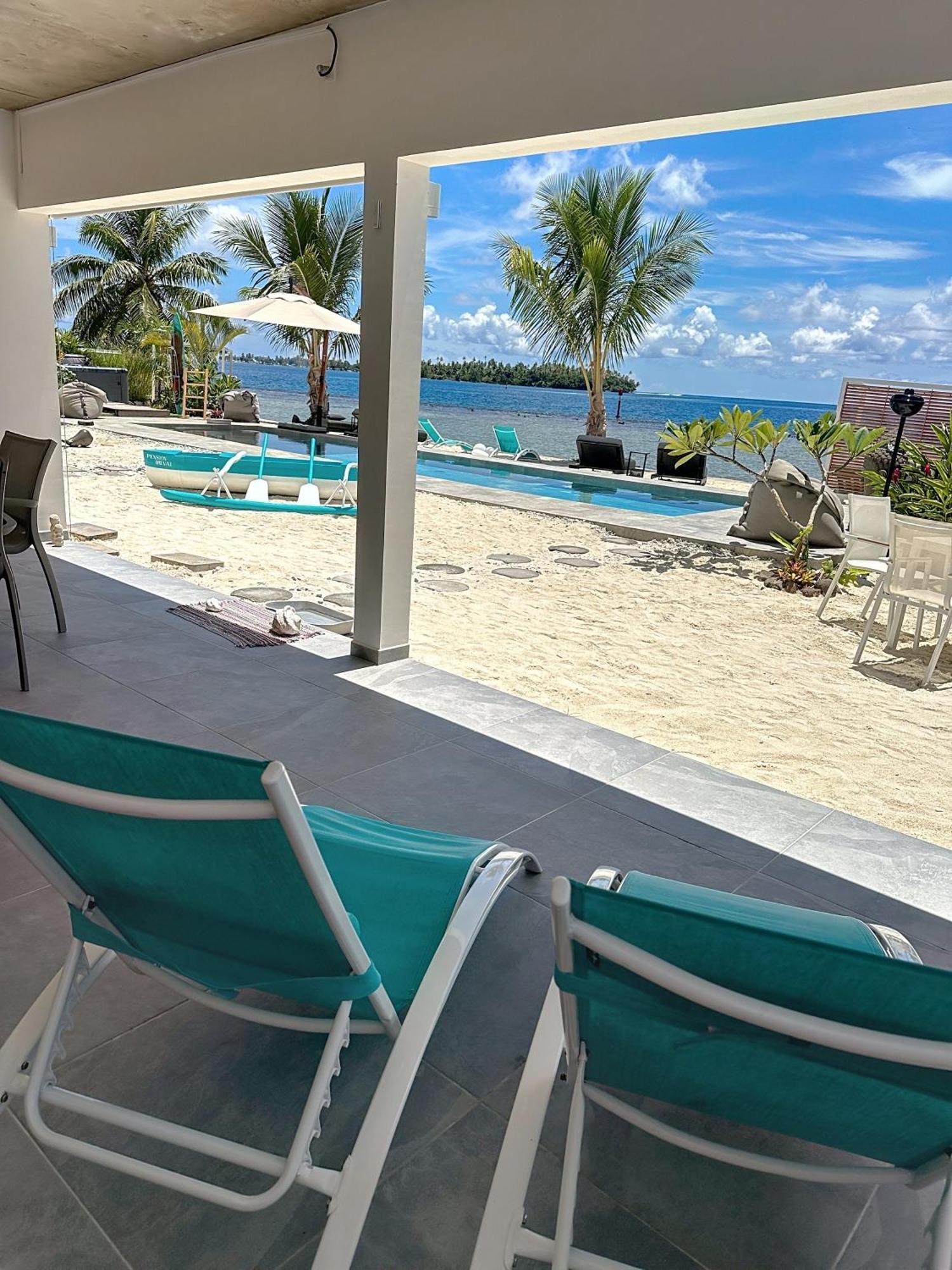 Pension Irivai Appartement Puatou 1 Chambre Bord De Mer Uturoa Exteriör bild