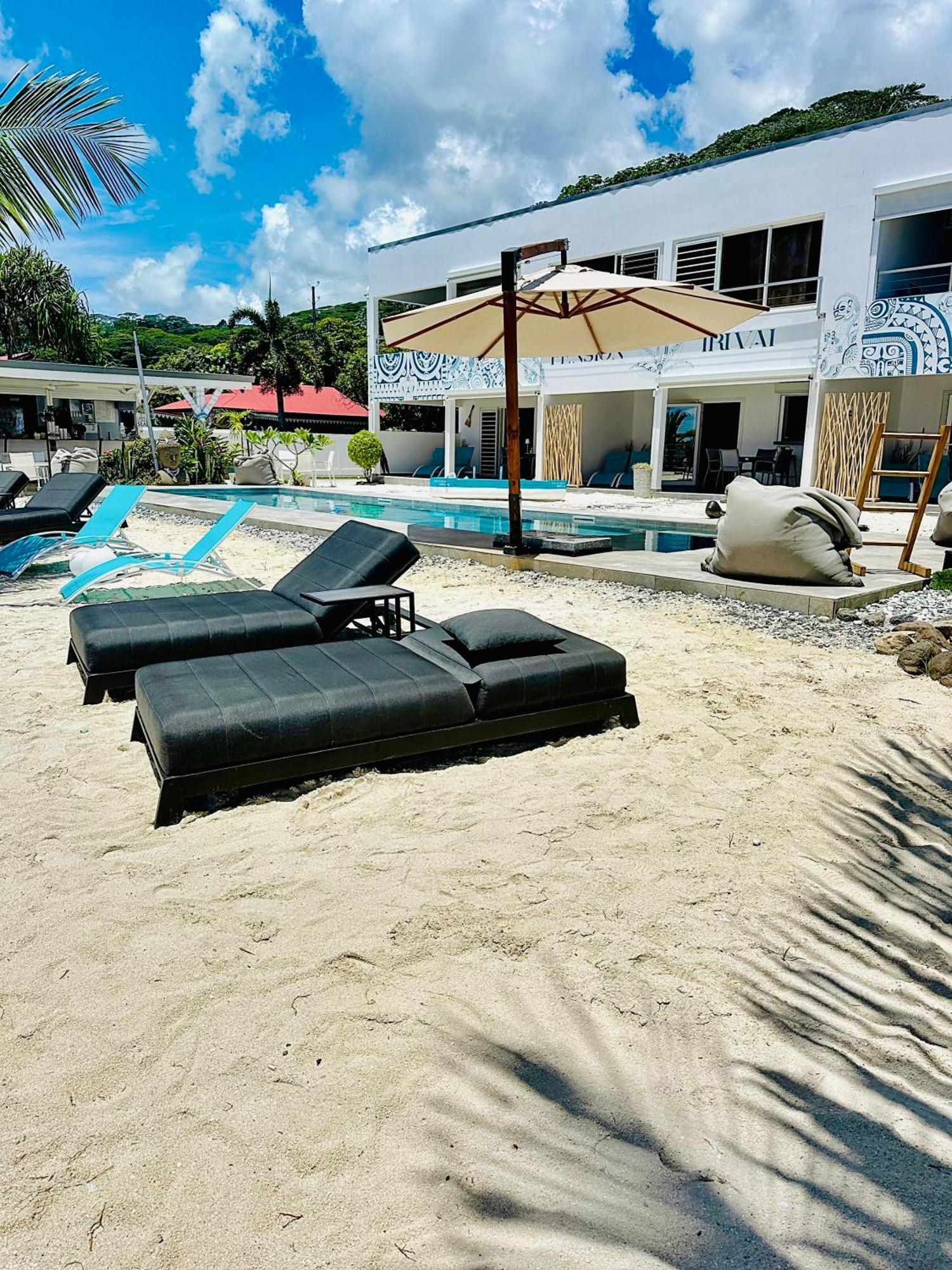 Pension Irivai Appartement Puatou 1 Chambre Bord De Mer Uturoa Exteriör bild