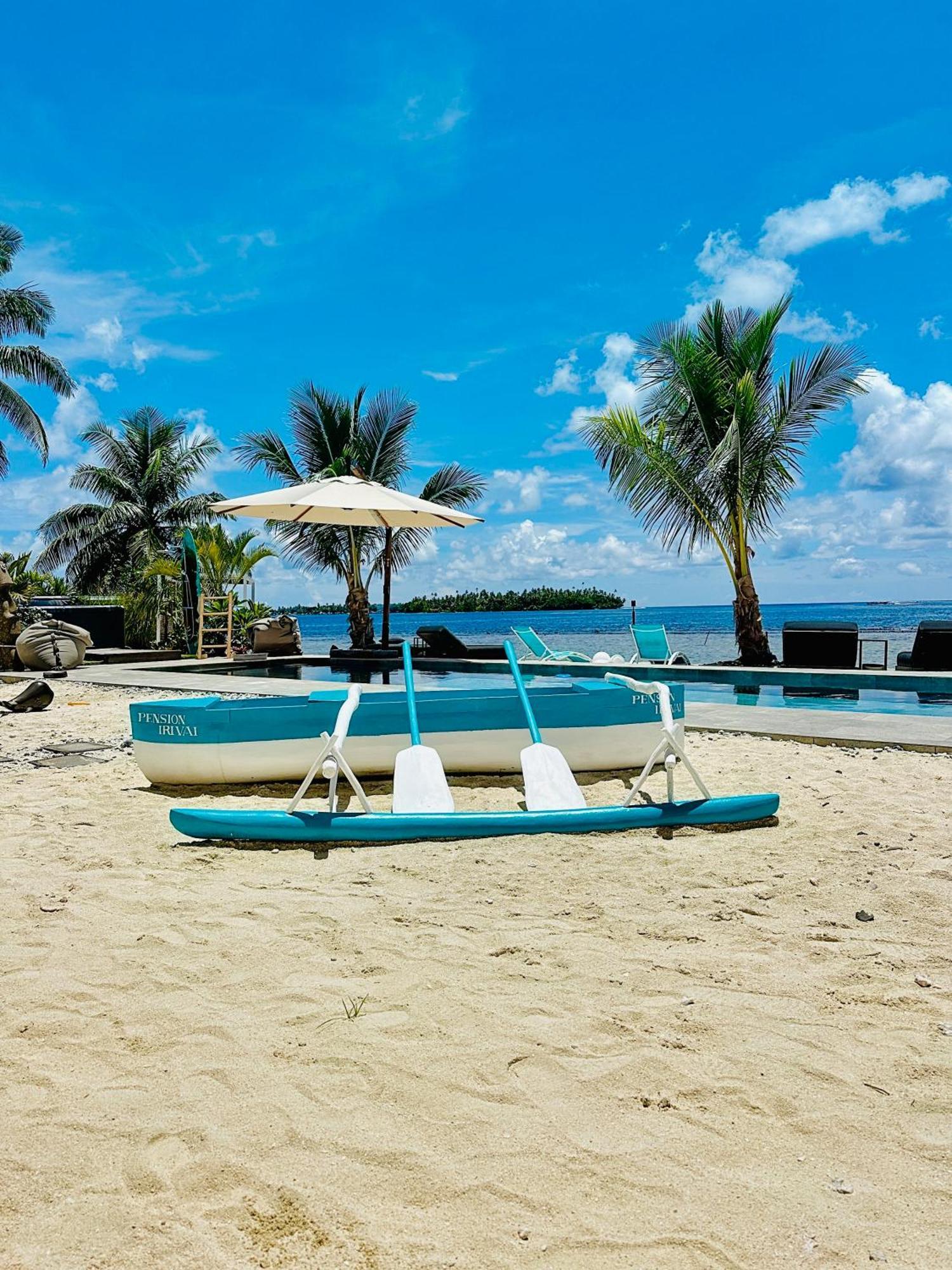 Pension Irivai Appartement Puatou 1 Chambre Bord De Mer Uturoa Exteriör bild