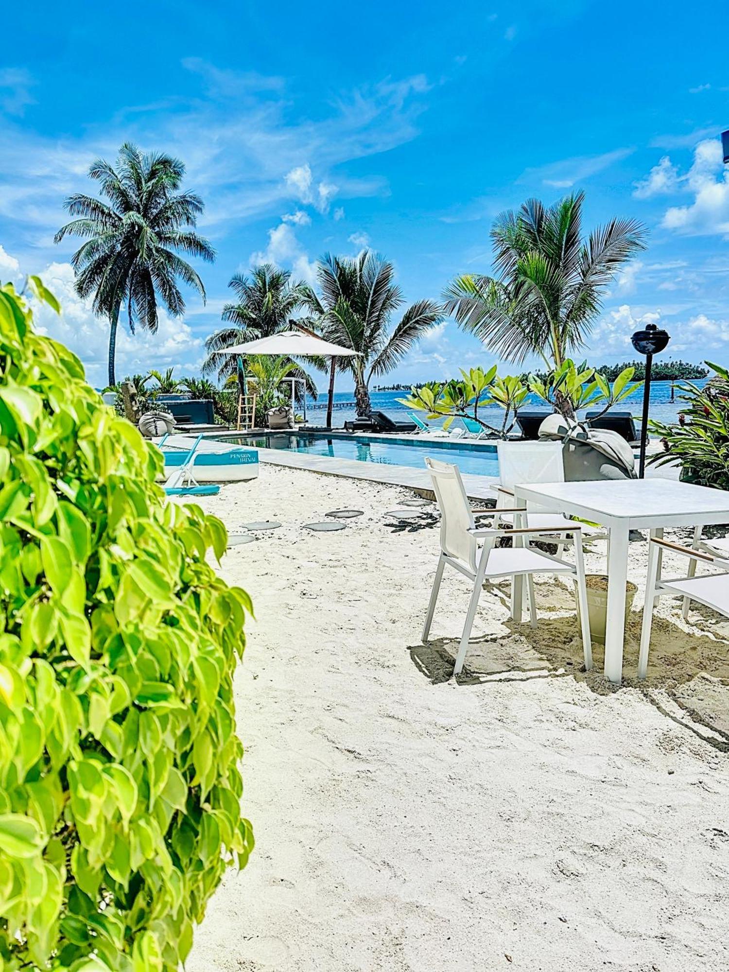 Pension Irivai Appartement Puatou 1 Chambre Bord De Mer Uturoa Exteriör bild