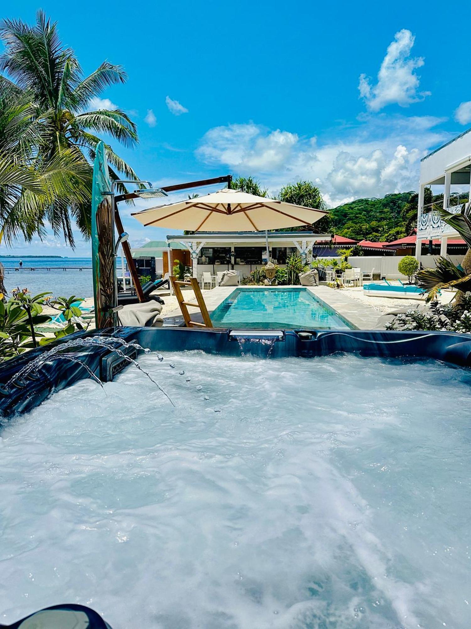Pension Irivai Appartement Puatou 1 Chambre Bord De Mer Uturoa Exteriör bild